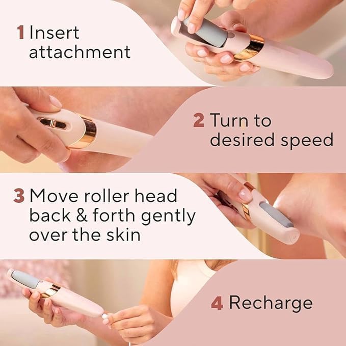 Electric Callus Remover & Pedicure Tool – Salon-Smooth Feet at Home in Minutes
