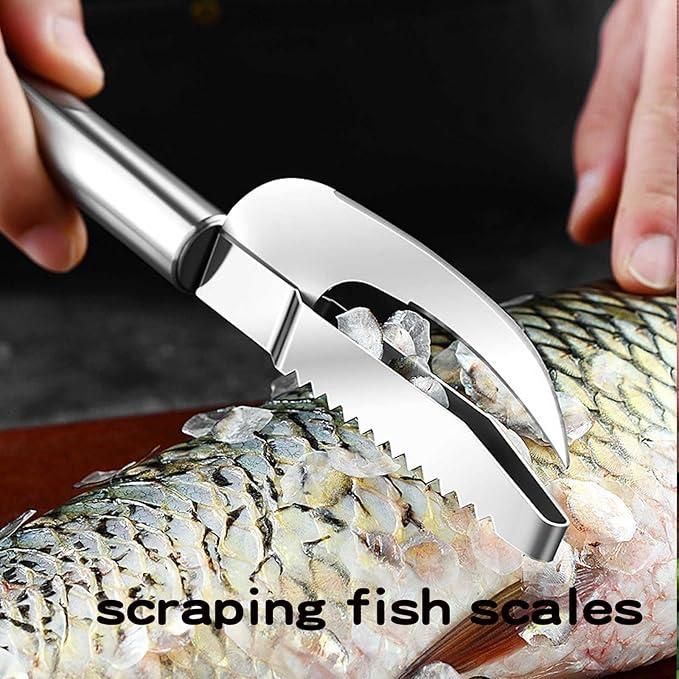 3-in-1 Fish Scaler Scrapper