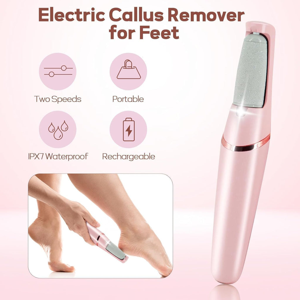 Electric Callus Remover & Pedicure Tool – Salon-Smooth Feet at Home in Minutes